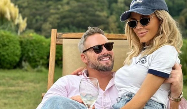 Maja Šuput sa bivšim mužem