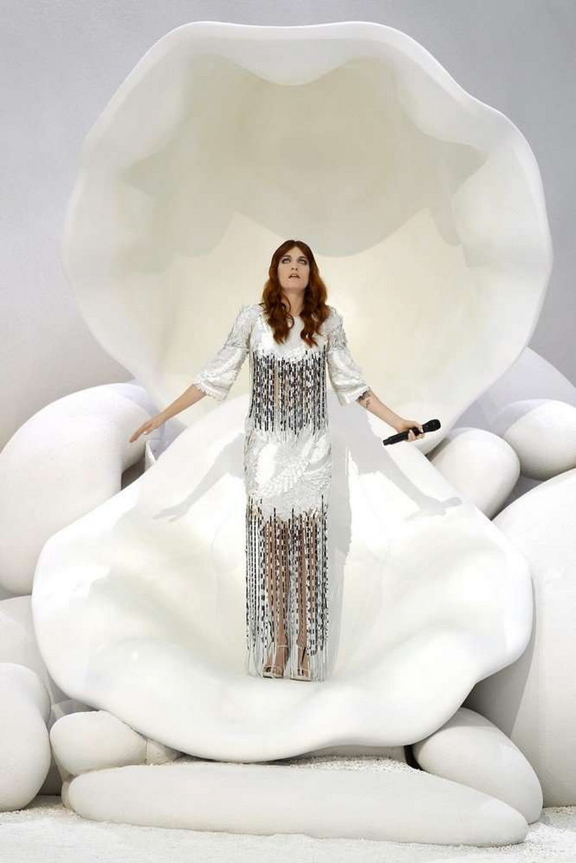 Florence Welch - pokaz Chanel 2012