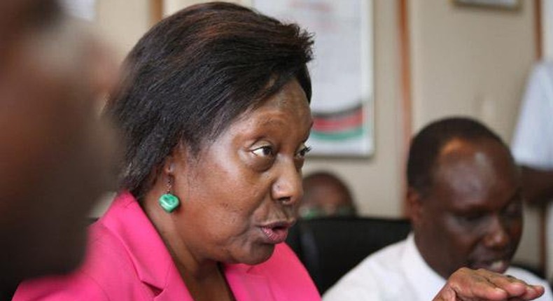 Kitui Governor Charity Ngilu (Twitter)