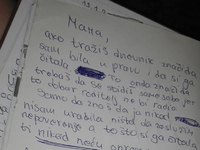Poruka koja kruži Tviterom