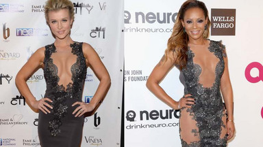 Joanna Krupa i Mel B w takich samych sukienkach