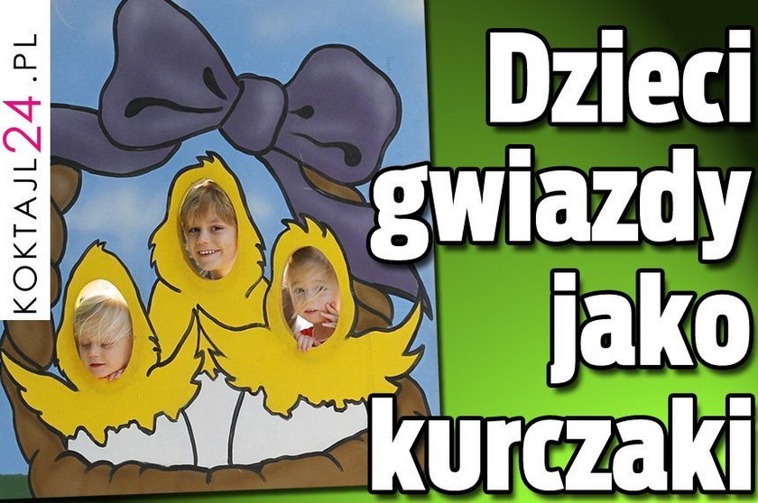 Dzieci gwiazdy jako kurczaki