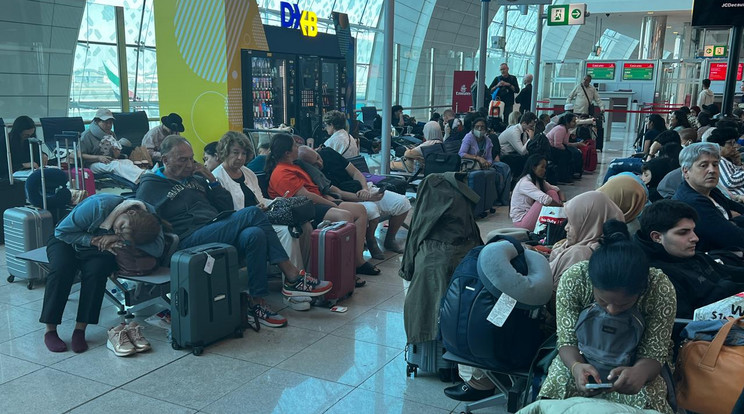 Dubaj reptere megbénult /fotó: Profimedia