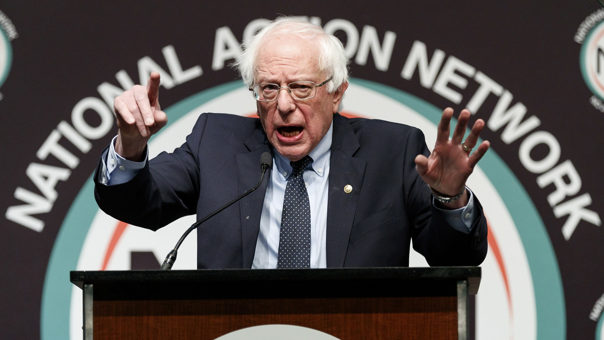 Bernie Sanders na temat Donalda Trumpa: jest rasistą