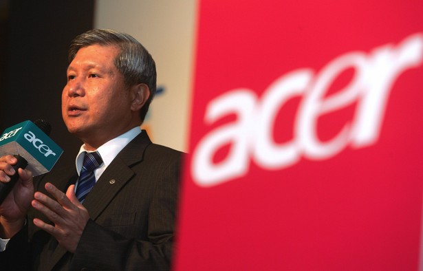 prezes Acer Inc. Wang Chen-Tang. fot. Bloomberg