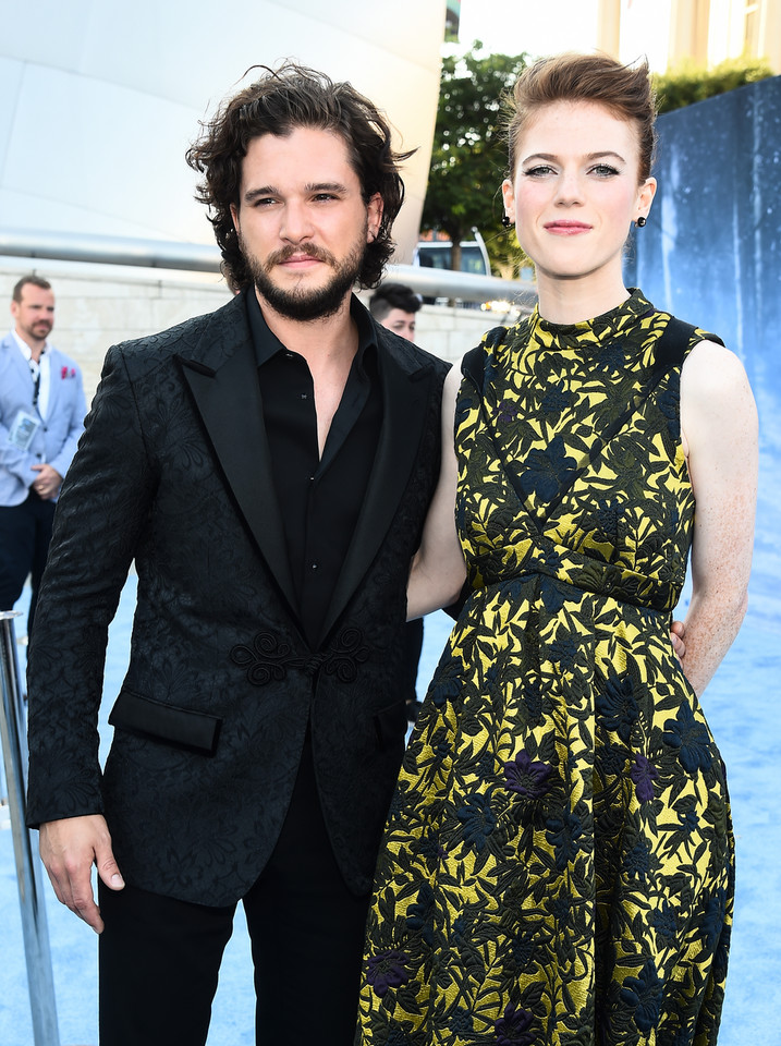 Kit Harington i Rose Leslie w 2017 r.