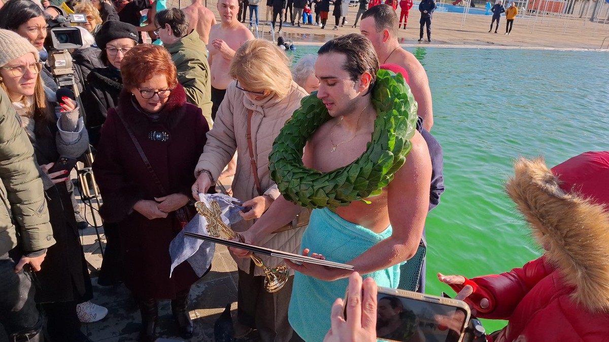 Bogojavljenje u bazenu Čair u Nišu