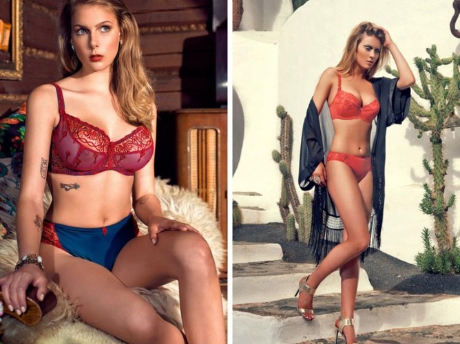 Bielizna dla kobiety o typie urody PANI JESIEŃ