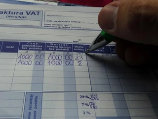 faktura VAT 2013 metoda kasowa