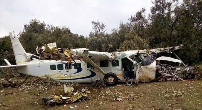 Aircraft crashes in Narok after leaving Maasai Mara