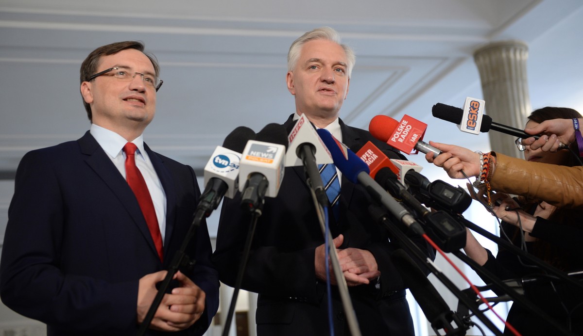 Zbigniew Ziobro i Jarosław Gowin