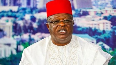 David Umahi, Minister of Works. (Channels)