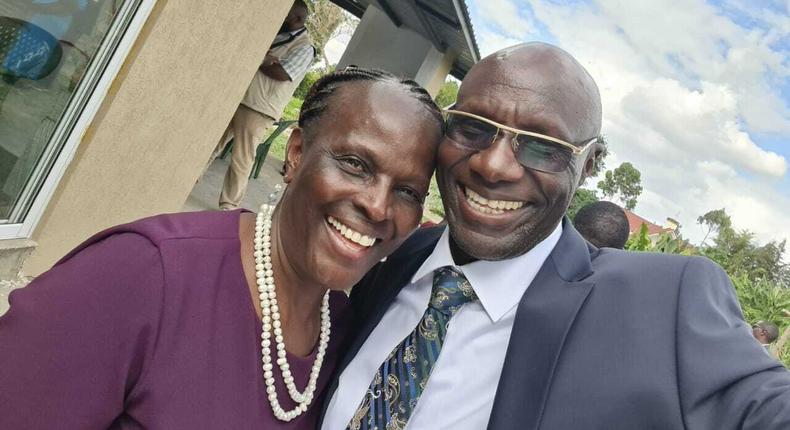 Fred Obachi and his wife Sophie