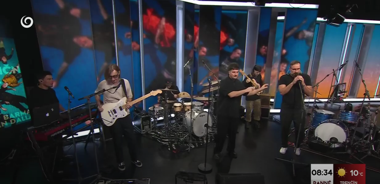Divákov TV JOJ čakalo prekvapenie - vystúpili kapely Billy Barman a Korben Dallas.