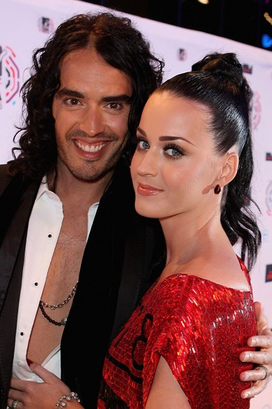 Katy Perry i Russell Brand (fot. Getty Images)