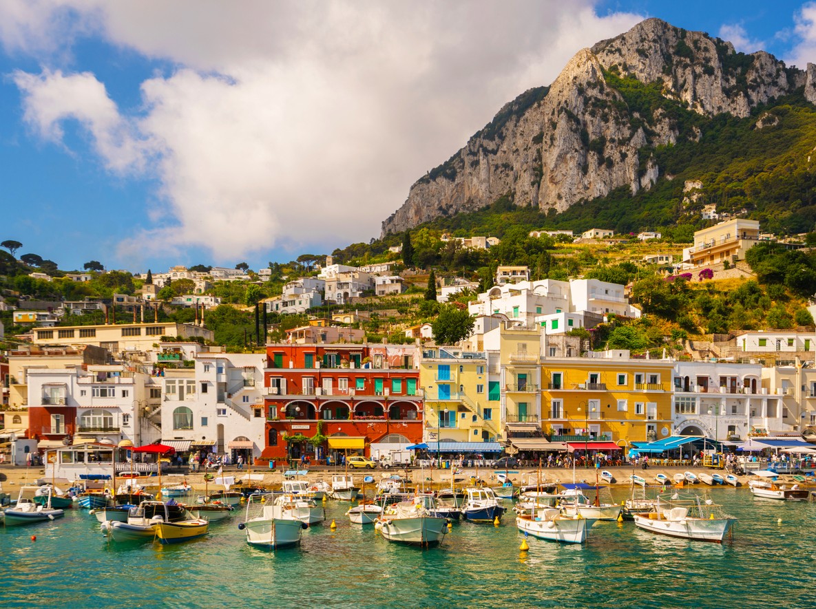 Taliansky ostrov Capri.