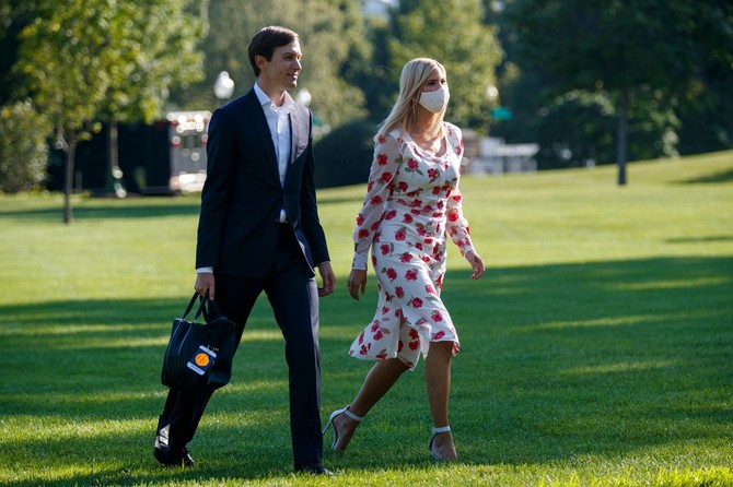 Ivanka Tramp sa suprugom pre nekoliko dana u Vašingtonu