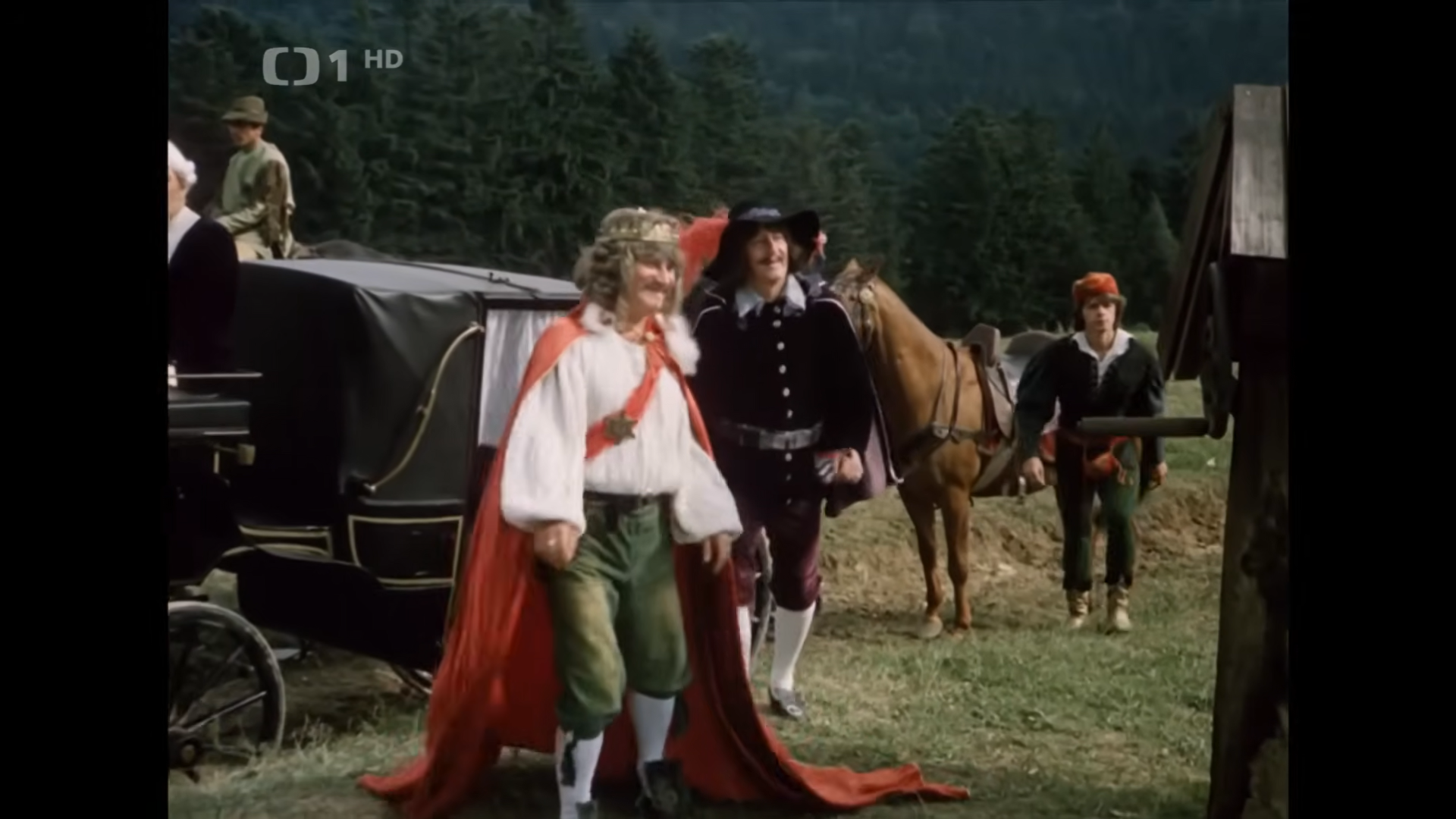 Jiří Císler v rozprávke Za humny je drak. 