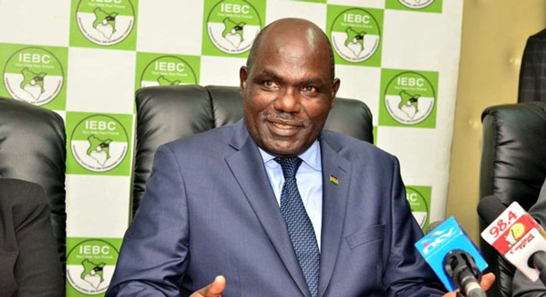 IEBC Chairman Wafula Chebukati 