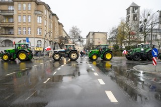 Protest rolników 9 lutego. Tak wyglądały blokady dróg w Polsce [GALERIA]
