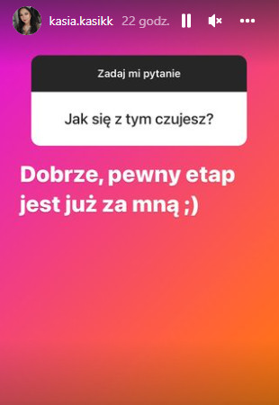 Katarzyna Zięciak na Instagramie