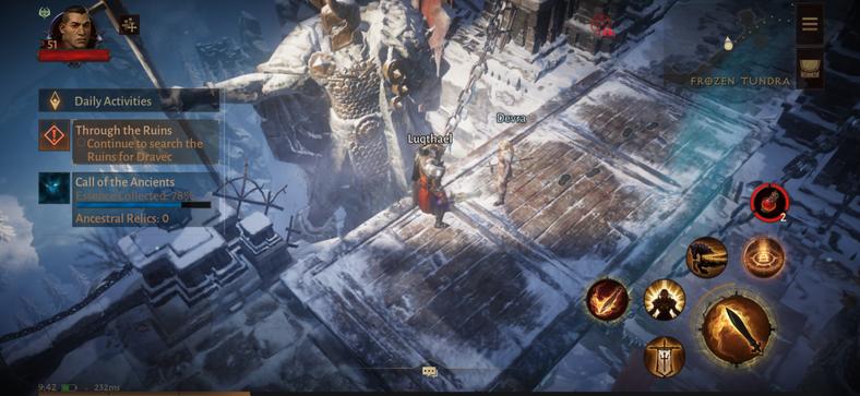 Diablo Immortal - screenshot z gry (wersja na Androida)