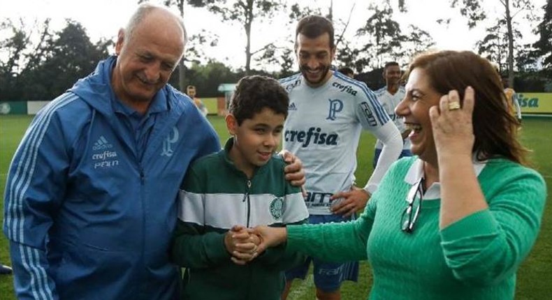 Silvia Grecco makes sure her visually-challenged son Nickollas forgets his condition while catching a live football game by his favourite soccer team Palmeiras. By sharing a commentary with him, her child is able to experience every minute of the game.[Indian Express]