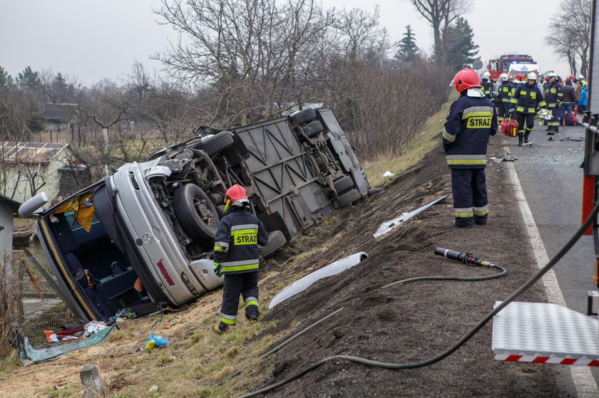 Groźny wypadek w okolicach Świebowic