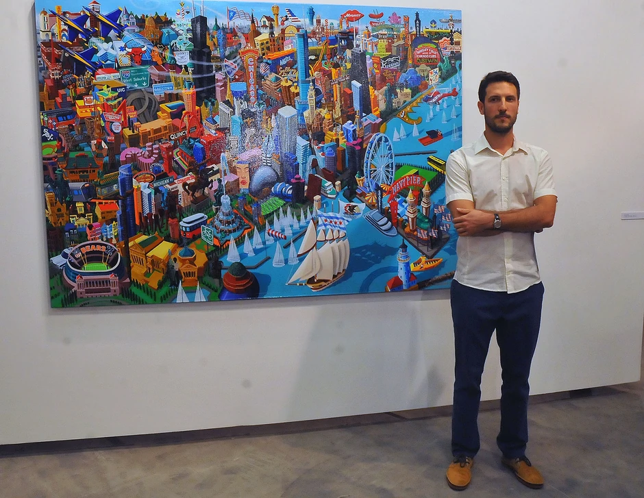 Vuk Vučković pored svog rada