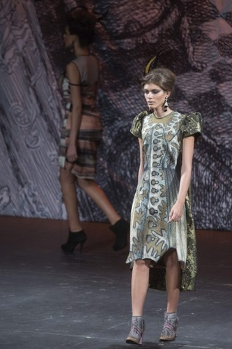 Transpłciowe modelki na pokazie Ronaldo Fragi podczas Sao Paulo Fashion Week