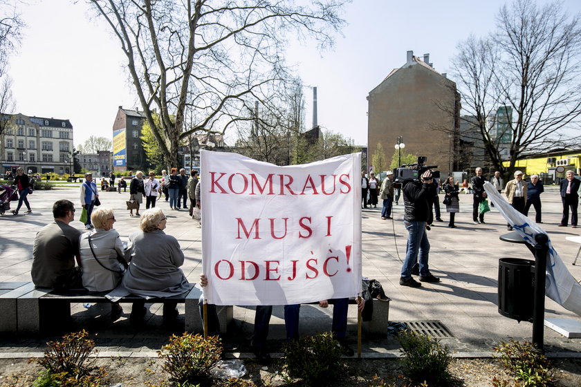 Protest w Siemianowicach Śląskich