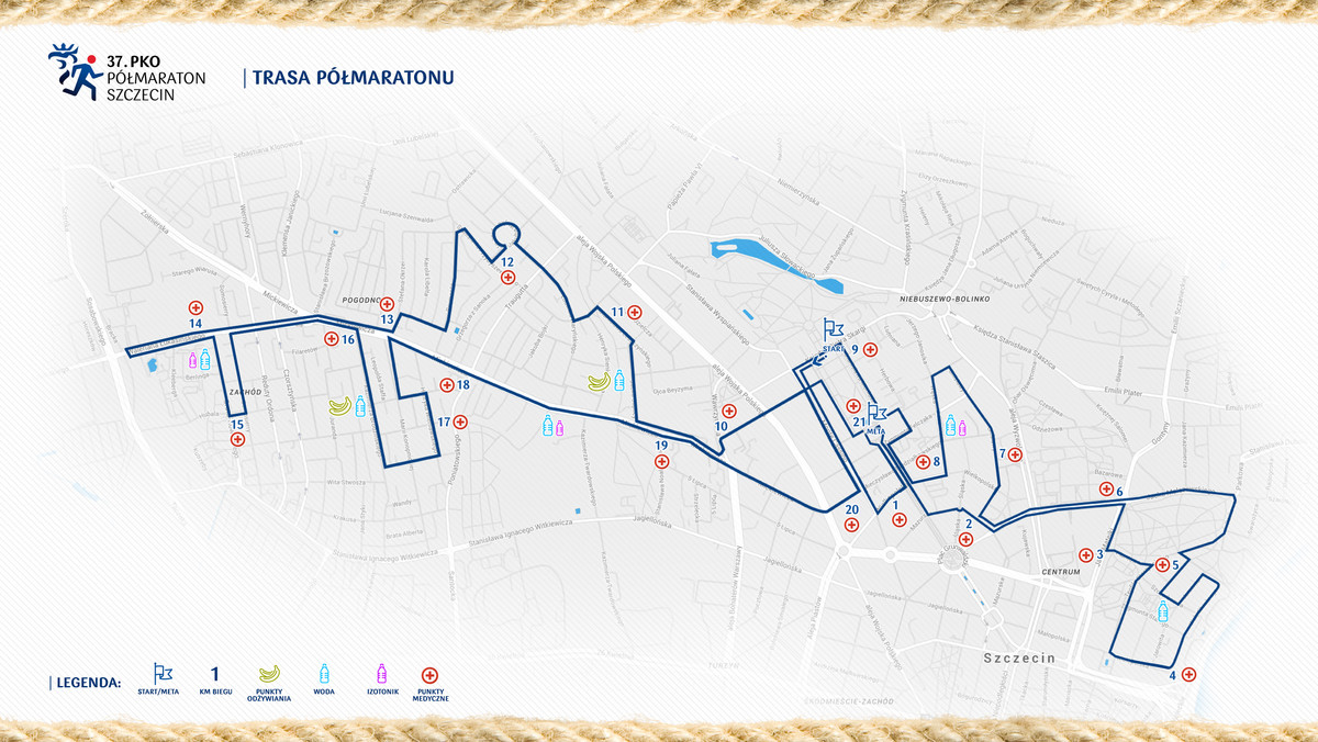 W niedzielę ulicami Szczecina przebiegną zawodnicy 37. PKO Półmaratonu Szczecińskiego. Biegacze pokonają w sumie ponad 21 kilometrów. To jedna z największych imprez sportowych w mieście. Niedzielny bieg to również utrudnienia dla kierowców oraz zmiany w komunikacji miejskiej.