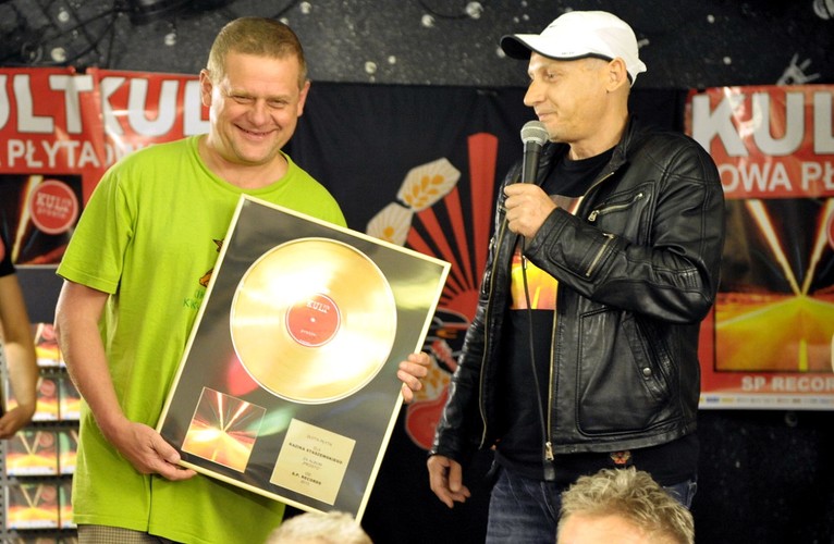KULT odebrał Złotą Płytę