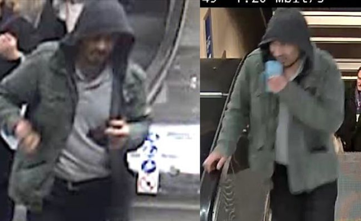 Policja opublikowała zdjęcia poszukiwanego mężczyzny