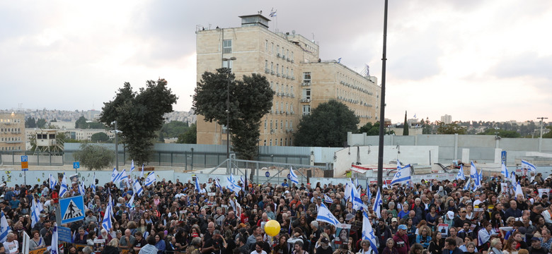 Wielki marsz dotarł do Jerozolimy. Cel - siedziba Netanjahu. Na sztandarach żądania i oskarżenia