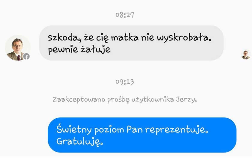 Skandaliczne słowa działacza PIS. "Szkoda, że cię matka nie wyskrobała"