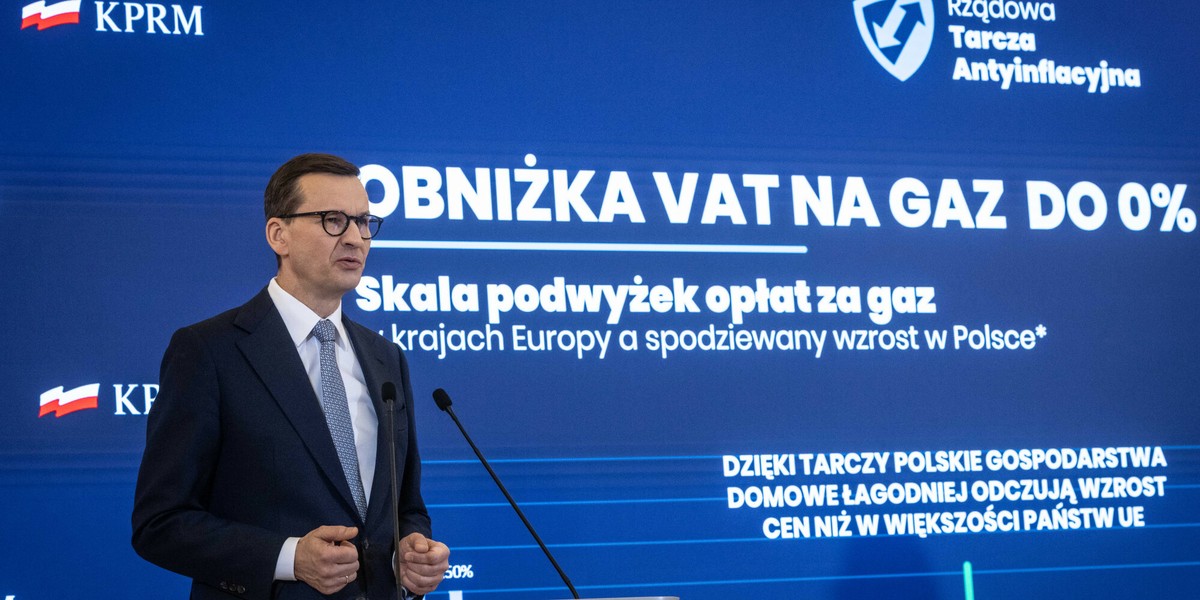 We wtorek premier przedstawił drugą odsłonę tarczy antyinflacyjnej.