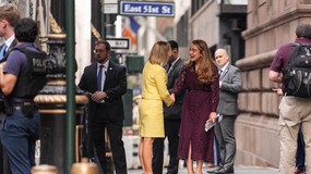 Marta Nawrocka w Nowym Jorku. Bawiła się na bankiecie u Melanii Trump [FOTO]