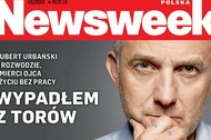 Hubert Urbański okładka Newsweeka