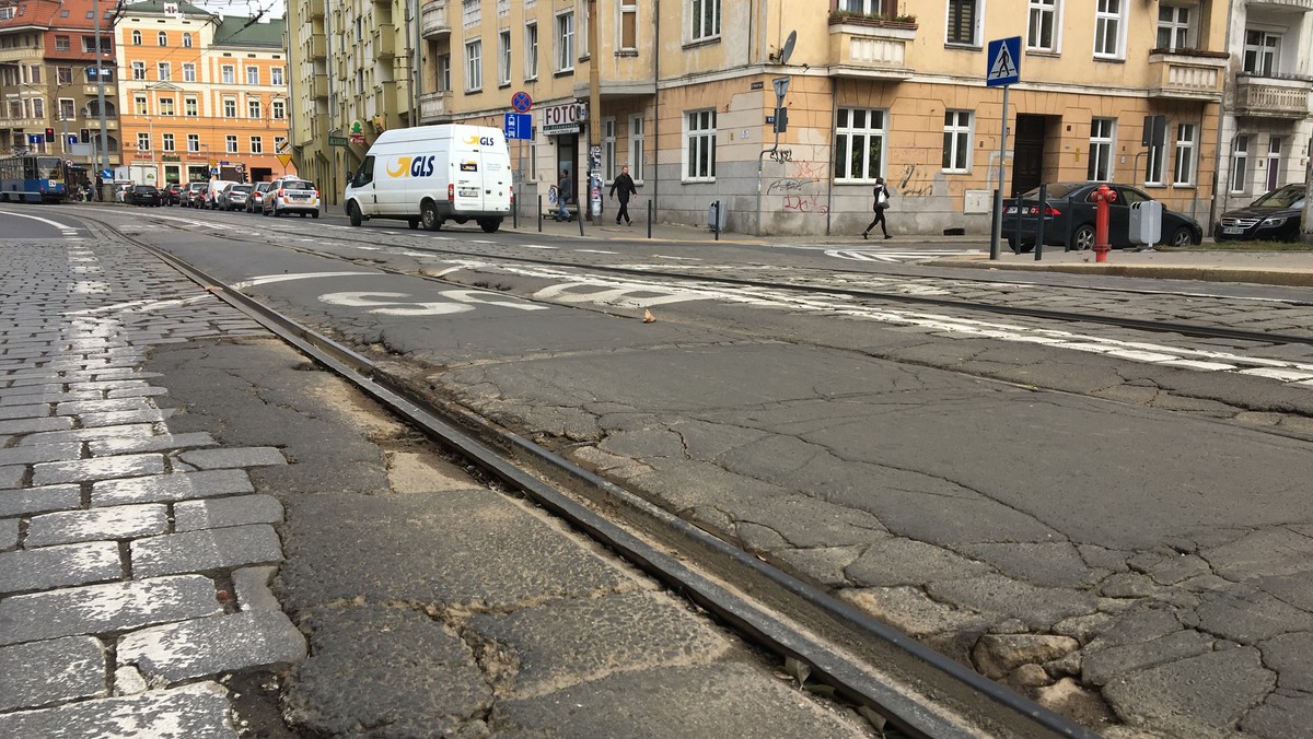 Wrocław w ciągu 5 lat wyda na remonty torowisk ponad 170 mln zł