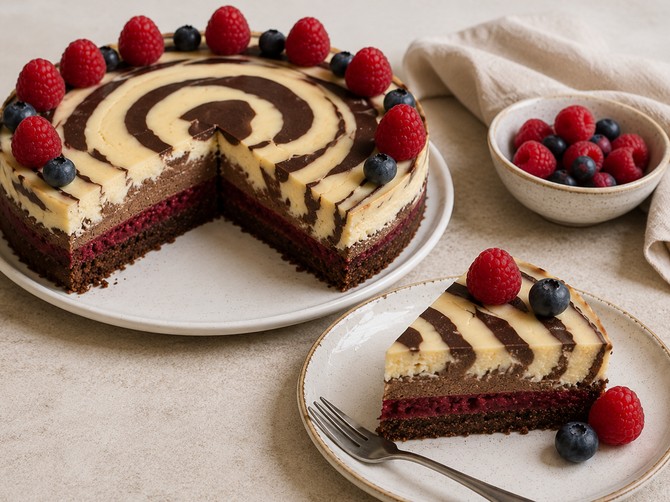 zebra torta