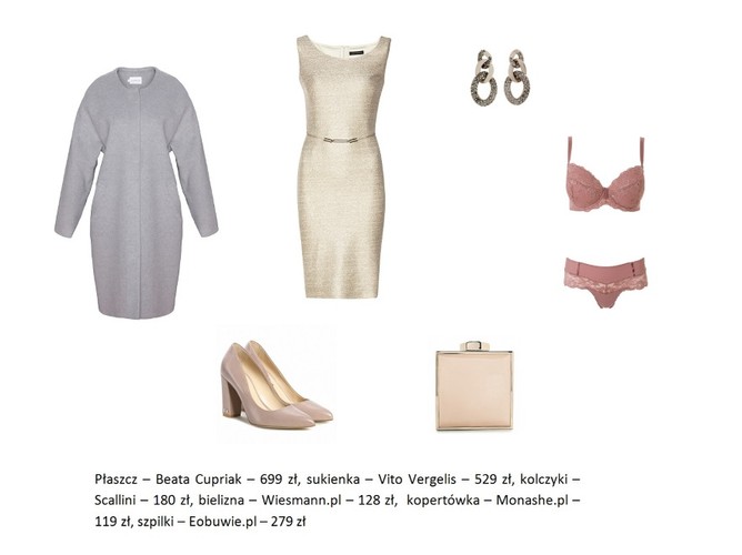 Metaliczne sukienka w roli głównej