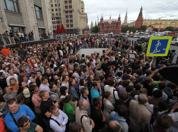 Ostre protesty w Moskwie i Petersburgu. "Rosja bez Putina!"