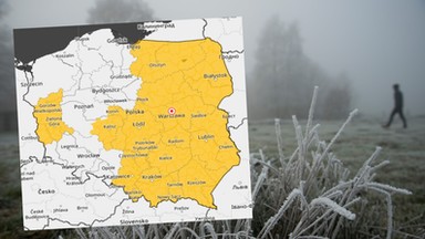 Niebezpieczna pogoda w całej Polsce. IMGW alarmuje o mgłach, mrozach i ślizgawicy