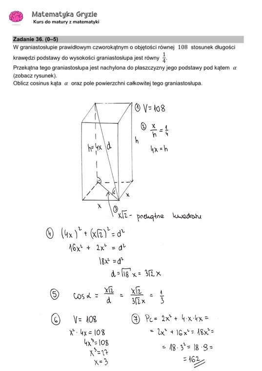 Matura 2024. Matematyka - poziom podstawowy [ARKUSZE CKE i ODPOWIEDZI]
