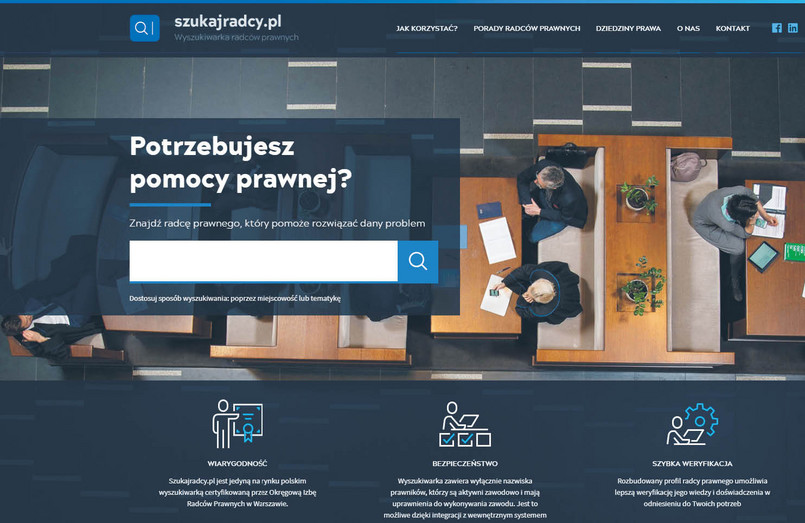 Chcesz pracować, pokaż się w internecie. Warszawska Okręgowa Izba Radców Prawnych uruchomiła wyszukiwarkę