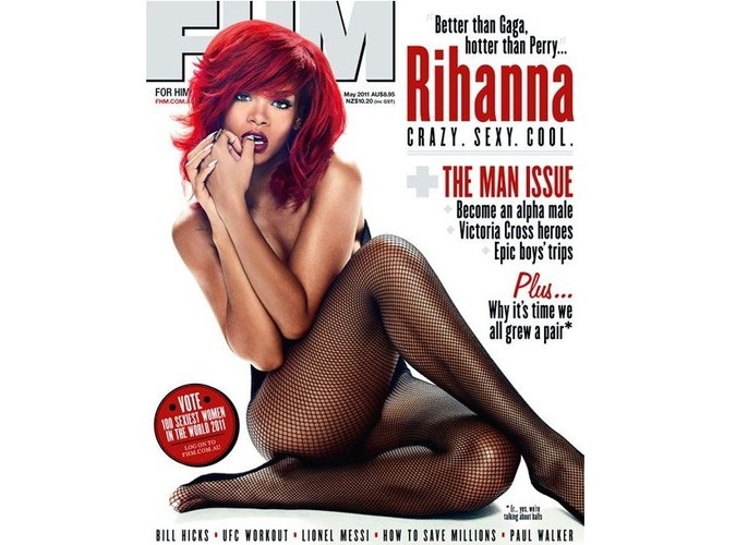 Najseksowniejsza Ziemianka: Rihanna w gorących odsłonach. Okładka magazynu 'Film'
