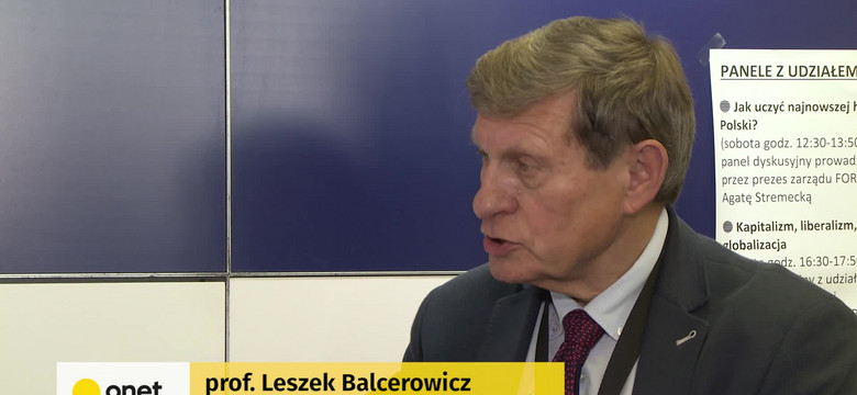 Leszek Balcerowicz o Kaczyńskim i Morawieckim: notoryczni kłamcy