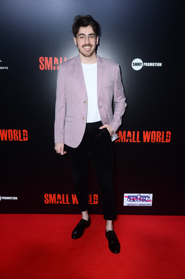 Premiera filmu "Small World": Matteo Brunetti