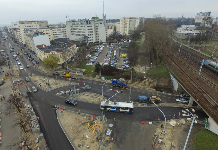 Przebudowa skrzyżowania w centrum Gdyni